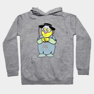 Cute korean traditional styled fat boy cartoon figure illustration Hoodie